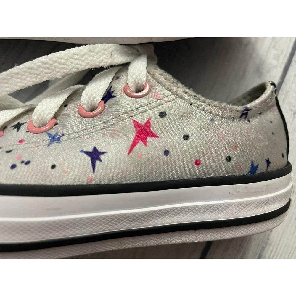 Stars Converse All Stars Little Girl Shoes, Size 11